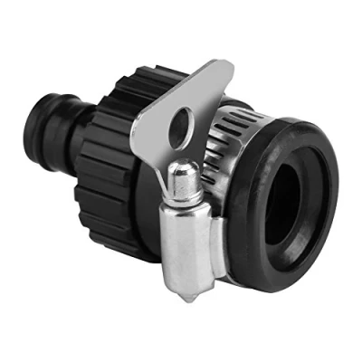Image of Tap Connector Universal Adjustable Adapter Hose Pipe Fitting for Kitchen Gardening Car Washing Cleaning