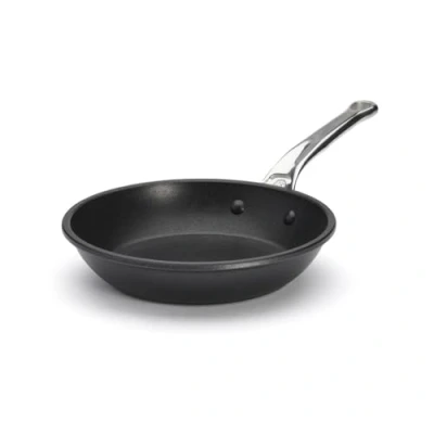 Image of De Buyer Choc Xtreme Frying Pan with Cast Stainless Steel Handle, 20 cm, Black, 42.01 x 23.19 5.99 cm