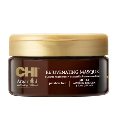 Image of CHI Argan Oil Plus Moringa Rejuvenating Masque, 237 ml