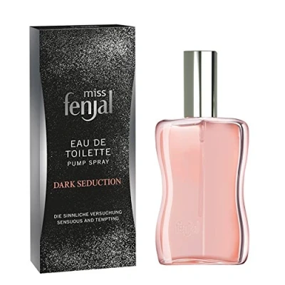 Image of Fenjal Miss Dark Seduction, Sensuous and Vibrant, Eau De Toilette, Pump Spray, 50ml