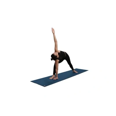 Image of Yoga Mad Studio Mat Extra Long 220cm Length 60cm Width Non Slip High Density Exercise Used for Pilates, Yoga, Stretching, Home Workouts and General Fitness