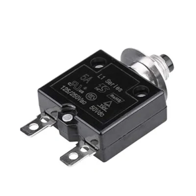 Image of KIMISS Manual Reset Thermal Switch Circuit Breaker Over Current Overload Protector(5A)
