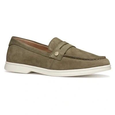 Image of Geox Women&#039;s D XAND 3 Loafer, Sage, 5 UK