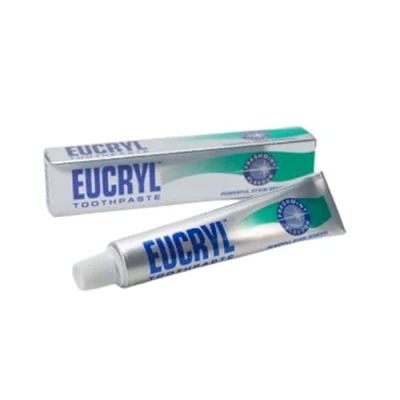 Image of Eucryl smokers toothpaste freshmint 50ml powerful stain removal Pack of 2 by