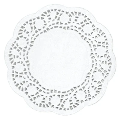Image of Olympia Round Paper Doilies 165mm (Pack of 250)