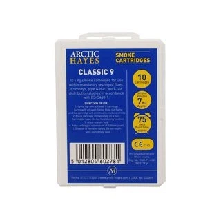 Image of Arctic Hayes 333009 1 x Classic Grey Smoke Cartridges 10 Piece Pack