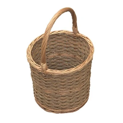 Image of Red Hamper S017/HOME Wicker Yorkshire Barrel Shopping Basket