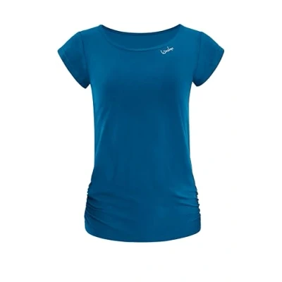 Image of WINSHAPE Aet130ls Women&#039;s Functional Light and Soft Short Sleeve Shirt, Ultra Style T Shirt Teal Green