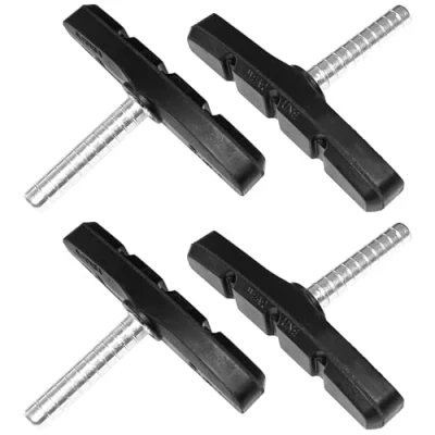 Image of cyclingcolors 4x bike brake pads 70mm cantilever for aluminium rims mountain mtb city trekking