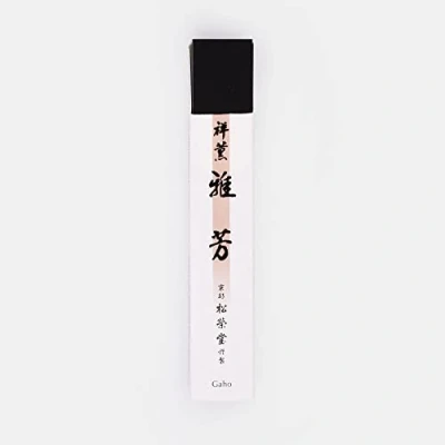 Image of Zen Minded Shoyeido Ga ho Refinement Agarwood Japanese Incense 100% Natural Short Sticks