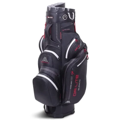 Image of BIG MAX 2024 DRI LITE SILENCIO WATER RESISTANT 14 WAY SPIRAL TOP GOLF CART BAG