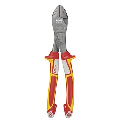 Image of Felo Professional VDE Heavy Duty Nippers 581 020 40 Side Cutters