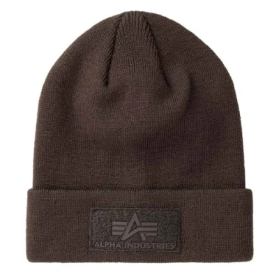Image of Alpha Industries VLC Classic Unisex Beanie Hat, Ultra Navy, Standard Size