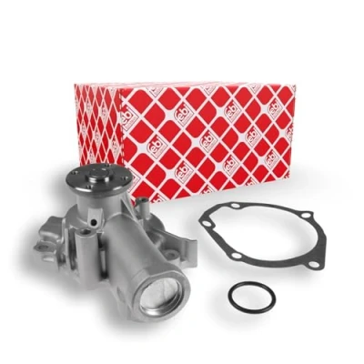 Image of 1300A069, MD975913, MD977311, MD978552 Water pump FEBI BILSTEIN 174857 Cast Aluminium with seal ring Metal MITSUBISHI: Lancer 7 Limousine