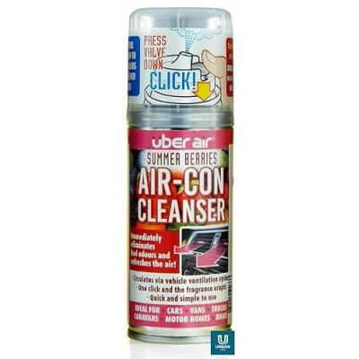 Image of Car Air Conditioning Cleaner Purifier 100ml Con Refresh Summer Berries