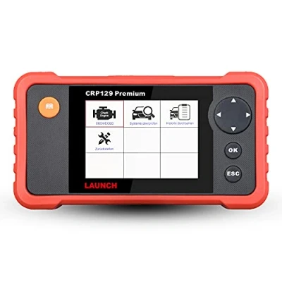 Image of LAUNCH CRP129 Premium OBD2 Code Reader Engine/SRS/ABS/AT System, Full OBD Function Scanner, Oil/EPB/BMS/SAS Reset, Wifi Update Car Diagnostic Tool