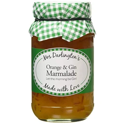Image of Mrs DarlingtonsMrs Darlington&#039;s Orange and Gin Marmalade 340 g
