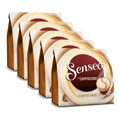 Image of Senseo Cappuccino, Pack of 5, 5 x 8 Coffee Pods