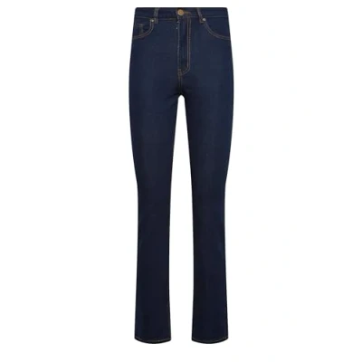 Image of Long Tall Sally LTS Indigo Straight Leg Jeans Women&#039;s