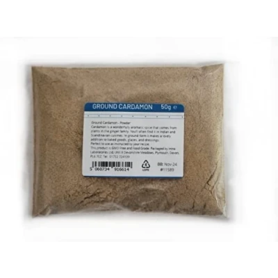 Image of Entirely Ingredients Ground Cardamon 50g Selected for Premium Quality Food Grade