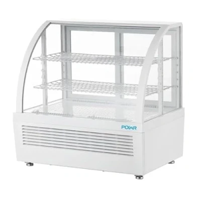 Image of Polar C Series Countertop Display Fridge White 100Ltr