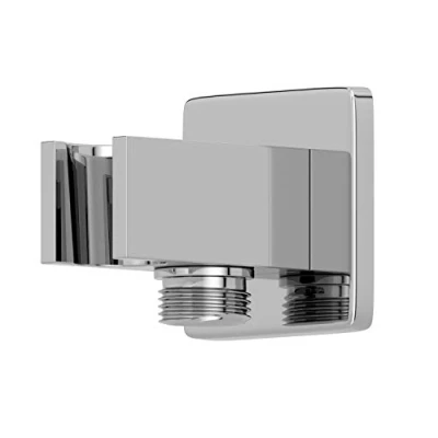 Image of Architeckt Bathroom Square Water Outlet Handset Holder Shower Chrome