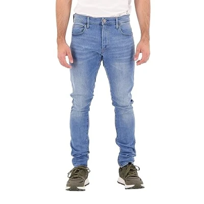 Image of G Star RAW Mens 3301 Skinny Jeans Navy Cotton Size 36W/34L