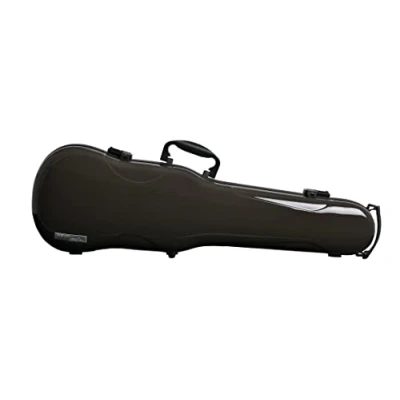 Image of GEWA AIR 1.7 Form Shaped Violin Case brown high gloss, Made in Germany, with side handle