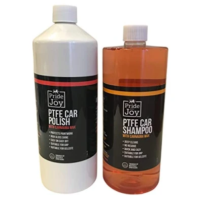 Image of PTFE Car Shampoo 1 litre &amp; Polish both with High Grade Carnauba Wax