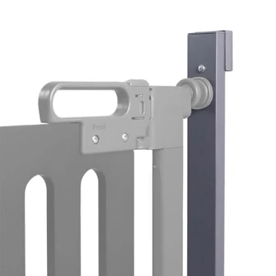 Image of Fred Safety Universal Wall and Skirting Kit, Dark Grey, Fit Any Stair Gate Over A Boards Or Against Sloping Walls