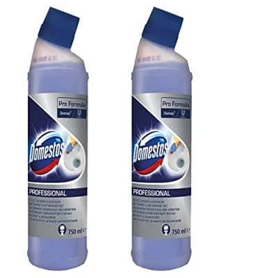 Image of 2 Pack Domestos Professional Limescale Remover Dulux Ultimate Toilet Cleaner and Descaler,750ml, Grab it Now to Keep Your Clean!