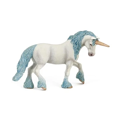 Image of Papo ENCHANTED WORLD Tiere Figurine, 38824 Magic Unicorn, Multicolour, 17 x 6,5 9,8 cm