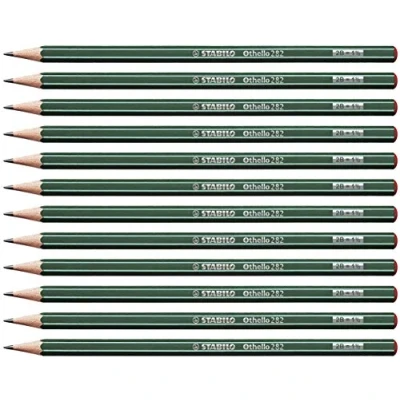Image of Graphite Pencil STABILO Othello Pack of 12 B