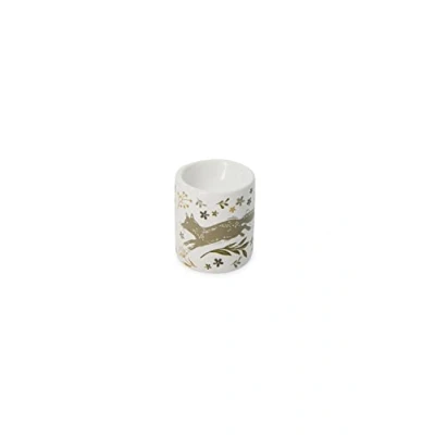 Image of Cooksmart British Designed Egg Cups Ceramic Cup For Breakfast Poacher All Types Of Kitchen Woodland