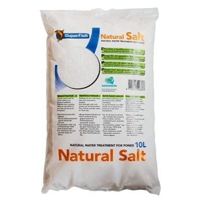 Image of Superfish Pond Natural Salt 10L Koi Fish Garden Treatment
