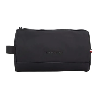 Image of Tommy Hilfiger Repreve Washbag Wash bag, Men&#039;s, Size: One Size, Black