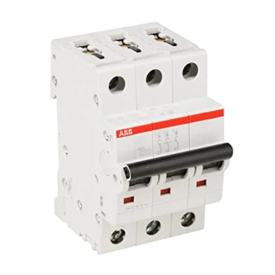 Image of ABB SH203 C10 Miniature Circuit Breaker, 3 Pole, 10 Amp (ABB2CDS213001R0104)