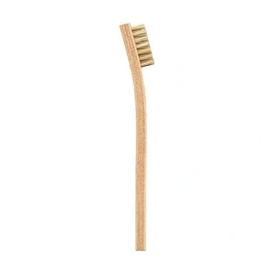 Image of MG Chemicals Non Abrasive Cleaning Brush with 5 1/4&quot; Wood Handle, Horse Hair Bristles, 1 3/8&quot; Length x 7/16&quot; Width