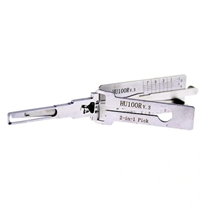 Image of TPM Go HU100R 2 in 1 Pick,Car Key Reader,Lock Pick Decoder for Auto