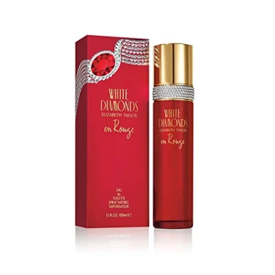 Image of Elizabeth Taylor White Diamonds En Rouge Eau De Toilette, 100ml