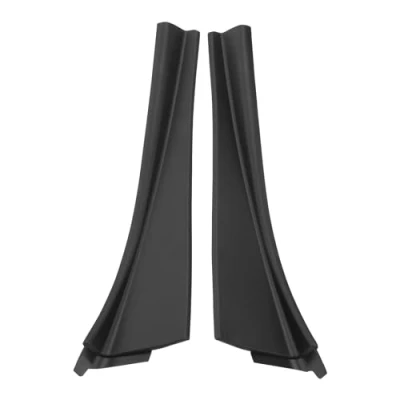 Image of Be In Your Mind Pair of Left and Right Front Windshield Wiper Side Trim Covers Deflector OE 66895JE20A 66894JE20A Compatible with Nissan Qashqai J10 2008 2015
