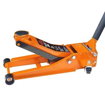 Image of Aim Tools Hydraulic Low Profile Floor Jack 3 Ton 6000lbs Max Lift Height 500mm Twin Piston Pump Trolley Garage Lifting Tool for Car Van Truck Trailer Auto Repairing 161223