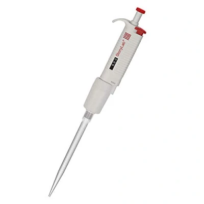 Image of stonylab Single Channel Pipettor Controller, Adjustable Variable Volume Micropipette Pipette Pipet with Autoclavable Tip Cone for Laboratory Research, 1000 5000 µL