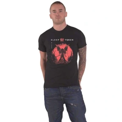 Image of Rock Off officially licensed products Sleep Token Take Me Back to Eden Band Logo T Shirt XXL Black