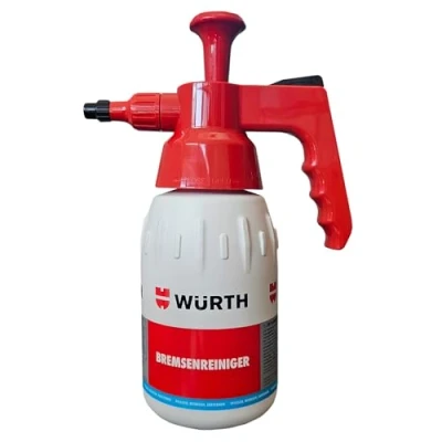 Image of Wurth Unfilled BRAKE CLEANER Pump Dispenser Spray Bottle (Printed) 1Litre