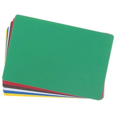 Image of SaferFood Solutions Colour Coded Cutting Mats Set Chopping Board for Raw Meat, Fish, Cooked Meats, Salad &amp; Fruit Products, Vegetable Bakery Dairy Products