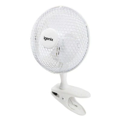 Image of Igenix DF0006 6in Clip Fan White