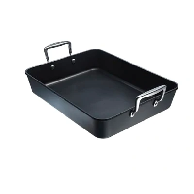 Image of Le Creuset Griddle Plate Les Forgées TNS Black 35 x 27 cm / 5.5 Liter