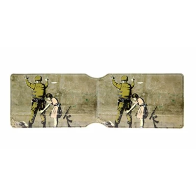 Image of Urbangift Banksy Girl Search Soldier Oyster Card Holder
