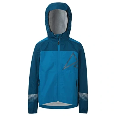 Image of Altura Spark Kid&#039;s Jacket: Windproof, water resistant, reflective details, lightweight, breathable, and bright colours for visibility